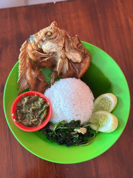 Pamak Ikan Nila Goreng